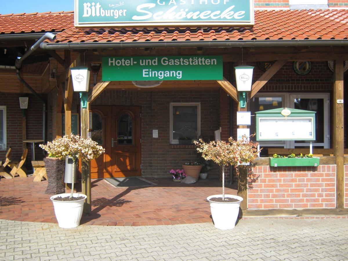 Landgasthof Schoenecke Wahrenholz Екстер'єр фото